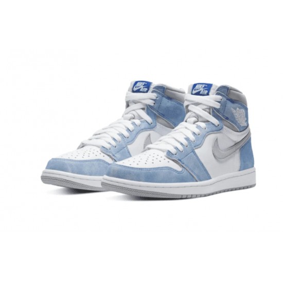 Nike Air Jordan 1 Retro High Og Hyper Royal 555088-402 Hyper Royal/Light Smoke Gray-White