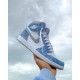 Nike Air Jordan 1 Retro High Og Hyper Royal 555088-402 Hyper Royal/Light Smoke Gray-White