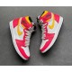 Nike Air Jordan 1 Retro High Og Light Fusion Red 555088-603 Light Fusion Red/White-Laser Orange-Black