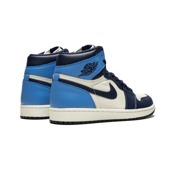 Nike Air Jordan 1 Retro High Og Obsidian Unc 2019 555088-140 Sail/Obsidian-Universityblue