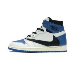 Nike Air Jordan 1 Retro High Og Sp Travis Scott Fragment Military Blue DH3227-105 Sail/Black/Militaryblue