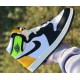 Nike Air Jordan 1 Retro High Og Volt Gold 555088-118 White/Black-Volt-University Gold