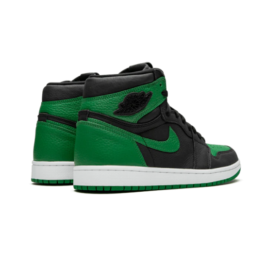 Nike Air Jordan 1 Retro High Pine Green Black 555088-030 Black/Whitepinegreengym-Red