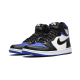 Nike Air Jordan 1 Retro High Royal Toe 555088-041 Black/Black-White-Game Royal