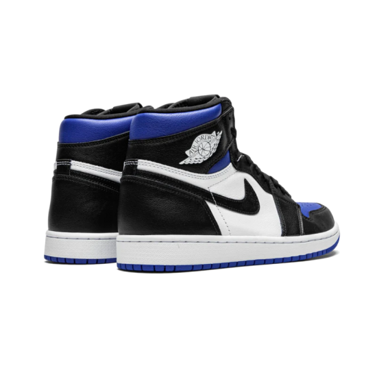 Nike Air Jordan 1 Retro High Royal Toe 555088-041 Black/Black-White-Game Royal