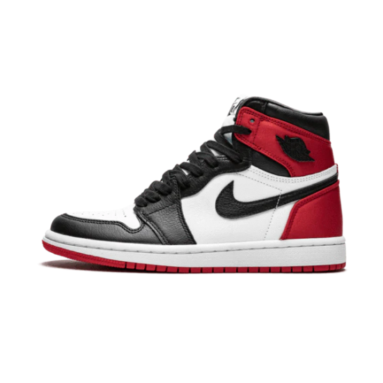 Nike Air Jordan 1 Retro High Satin Black Toe CD0461-016 Black/White-University Red