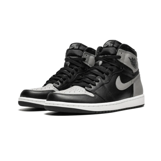 Nike Air Jordan 1 Retro High Shadow 555088-013 Black/Medium Gray-White