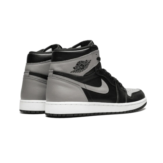 Nike Air Jordan 1 Retro High Shadow 555088-013 Black/Medium Gray-White