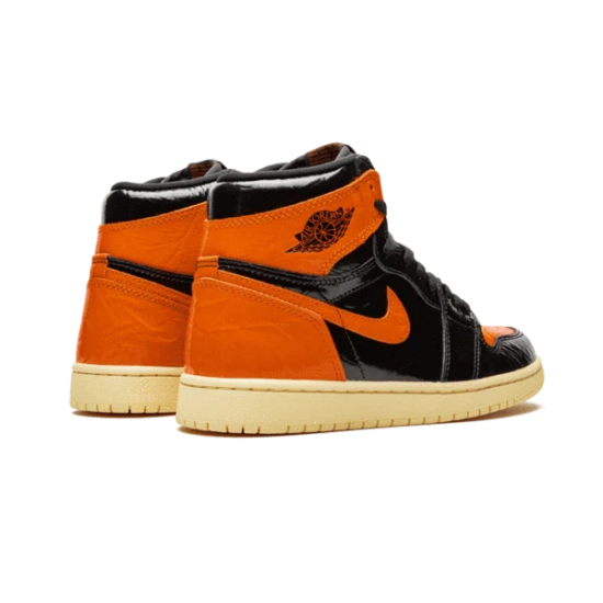 Nike Air Jordan 1 Retro High Shattered Backboard 3.0 555088-028 Black/Pale Vanilla-Starfish