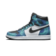 Nike Air Jordan 1 Retro High Tie Dye CD0461-100 White/Black-Auroragreen