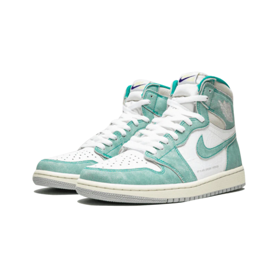 Nike Air Jordan 1 Retro High Turbo Green 555088-311 Turbogreen/Sail-White-Lightsmokegray