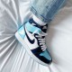 Nike Air Jordan 1 Retro High Unc Patent CD0461-401 Obsidian/Blue Chill-White Release