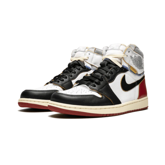 Nike Air Jordan 1 Retro High Union Los Angeles Black Toe BV1300-106 White/Black-Varsity Red-Gray Wolf