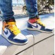 Nike Air Jordan 1 Retro High Union Los Angeles Blue Toe BV1300-146 White/Stormblue-Varsityred-Black