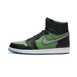 Nike Air Jordan 1 Retro High Zoom Black Green CK6637-002 Fir/Black-Tomatillo-Rage Green