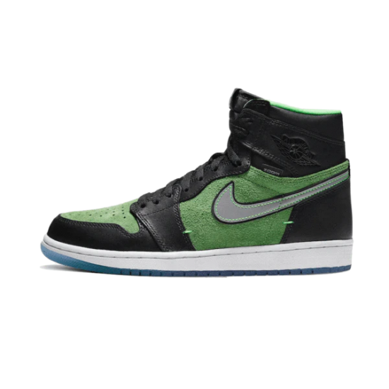 Nike Air Jordan 1 Retro High Zoom Black Green CK6637-002 Fir/Black-Tomatillo-Rage Green