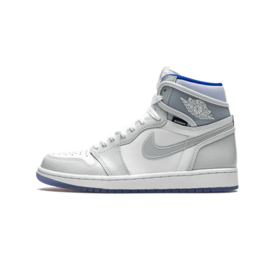 Nike Air Jordan 1 Retro High Zoom White Racer Blue CK6637-104 White/Racer Blue-White Release