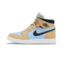 Nike Air Jordan 1 Zoom Cmft Psychic Blue CT0979-400 Psychic Blue/Black-Sesame-White Release