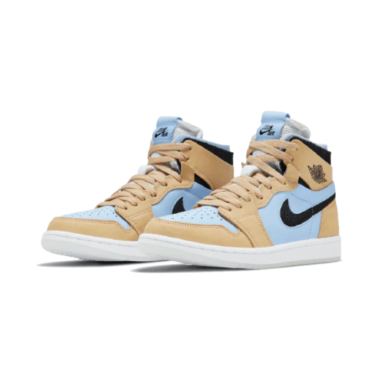 Nike Air Jordan 1 Zoom Cmft Psychic Blue CT0979-400 Psychic Blue/Black-Sesame-White Release