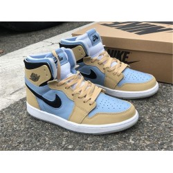 Nike Air Jordan 1 Zoom Cmft Psychic Blue CT0979-400 Psychic Blue/Black-Sesame-White Release