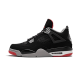 Nike Air Jordan 4 Bred 2019 308497-060 Sail/Black-Darkmocha-Universityred