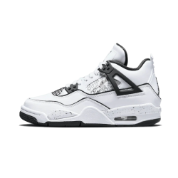 Nike Air Jordan 4 Diy DC4101-100 White/Black-Volt