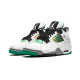 Nike Air Jordan 4 Do The Right Thing AQ9129-100 White/University Red/Lucid Green/Black