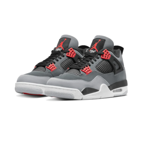 Nike Air Jordan 4 Infrared (2022) DH6927-061 Dark Grey/Infrared 23-Black-Cement Grey