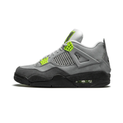 Nike Air Jordan 4 Neon Volt CT5342-007 Cool Gray/Volt-Wolf Gray-Anthracite 