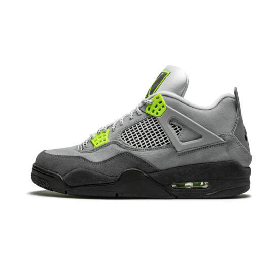 Nike Air Jordan 4 Neon Volt CT5342-007 Cool Gray/Volt-Wolf Gray-Anthracite