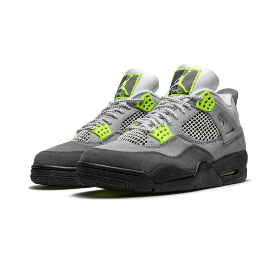 Nike Air Jordan 4 Neon Volt CT5342-007 Cool Gray/Volt-Wolf Gray-Anthracite