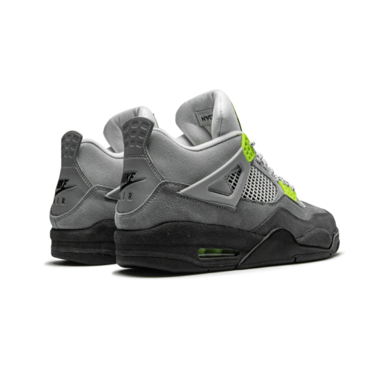 Nike Air Jordan 4 Neon Volt CT5342-007 Cool Gray/Volt-Wolf Gray-Anthracite