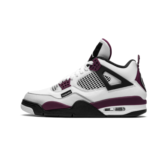 Nike Air Jordan 4 Psg Neutral Grey Bordeaux CZ5624-100 White/Neutral Gray/Black/Bordeaux