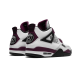 Nike Air Jordan 4 Psg Neutral Grey Bordeaux CZ5624-100 White/Neutral Gray/Black/Bordeaux