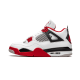 Nike Air Jordan 4 Retro Fire Red (2020) DC7770-160 White/Black-Tech Gray-Fire Red