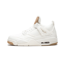 Nike Air Jordan 4 Retro Levi's White AO2571-100 White/White-White