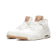 Nike Air Jordan 4 Retro Levis White AO2571-100 White/White-White