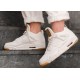 Nike Air Jordan 4 Retro Levis White AO2571-100 White/White-White