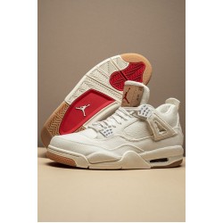 Nike Air Jordan 4 Retro Levi's White AO2571-100 White/White-White