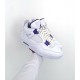 Nike Air Jordan 4 Retro Metallic Purple CT8527-115 White/Metallicsilver-Courtpurple