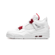 Nike Air Jordan 4 Retro Metallic Red CT8527-112 White/Metallicsilver-Universityred