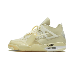 Nike Air Jordan 4 Retro Off-White Sail CV9388-100 Sail/Muslin-White-Black 