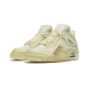 Nike Air Jordan 4 Retro Off-White Sail CV9388-100 Sail/Muslin-White-Black