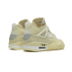 Nike Air Jordan 4 Retro Off-White Sail CV9388-100 Sail/Muslin-White-Black