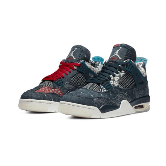 Nike Air Jordan 4 Retro Se Deep Ocean CW0898-400 Deep Ocean/Sail-Cement Gray-Fire