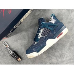 Nike Air Jordan 4 Retro Se Deep Ocean CW0898-400 Deep Ocean/Sail-Cement Gray-Fire 