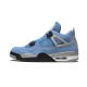 Nike Air Jordan 4 Retro University Blue 408452-400/CT8527-400 Universityblue/Techgray-White-Black