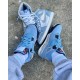 Nike Air Jordan 4 Retro University Blue 408452-400/CT8527-400 Universityblue/Techgray-White-Black