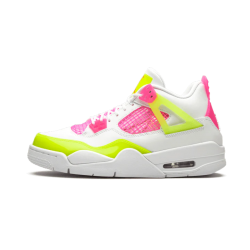 Nike Air Jordan 4 Retro White Lemon Pink CV7808-100 White/Lemon Venom-Pink Blast 