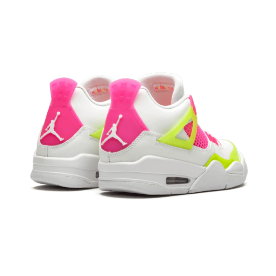 Nike Air Jordan 4 Retro White Lemon Pink CV7808-100 White/Lemon Venom-Pink Blast